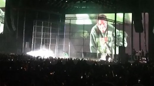 A$AP Rocky Performs in Sweden, Preaches 'Love and Unity' in Stage 'Jail Cell'