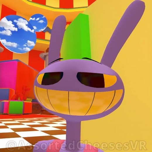 Jax's Mewing Streak Is Ruined! - VRChat Funny Moments (The Amazing Digital Circus)