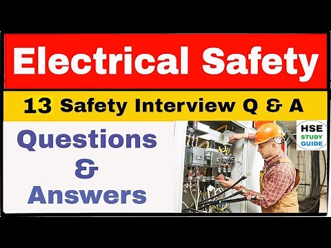 Electrical Safety interview questions & answers in hindi | Electrical interview questions & answers