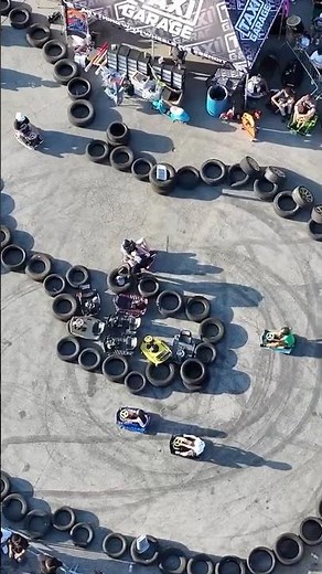 INSANE Drone Footage at Fuel Fest! Drift Car Crash Caught on DJI Mavic 4
