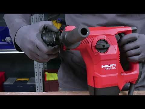 Hilti TE 6-CL Rotary Hammer –How to unleash the full drilling performance