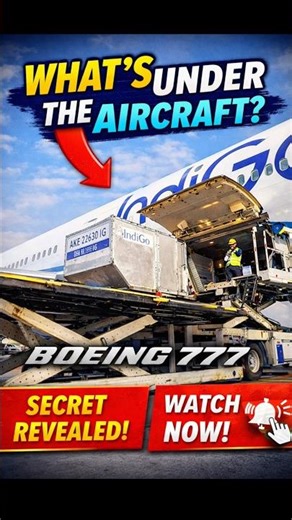 Whats under the Aircraft? Boeing 777
