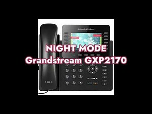 How to setup a Night Mode button on a Grandstream GXP2170
