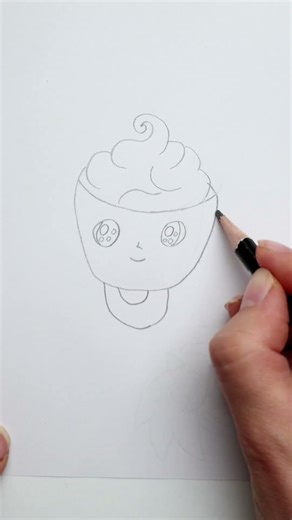 How to draw a cute Ballerina Cappuccino | Step by step drawing for kids