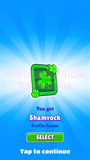 Subway Surfers Rome 2026 - Unlock SHAMROCK PROFILE FRAME on ONE RUN IRELAND! #subwaysurfers