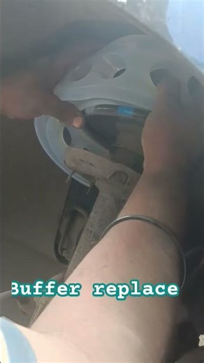 ✔️Verna ka spring buffer replace 🚘#car #carcomponents #mechanic