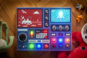Handcrafted LED Busy Board – Spaceship Control Panel Toy for Toddlers - Etsy UK