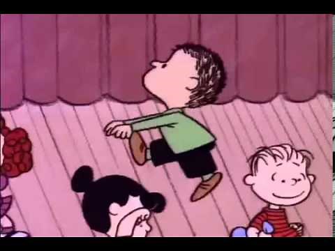 charlie brown baile de navidad