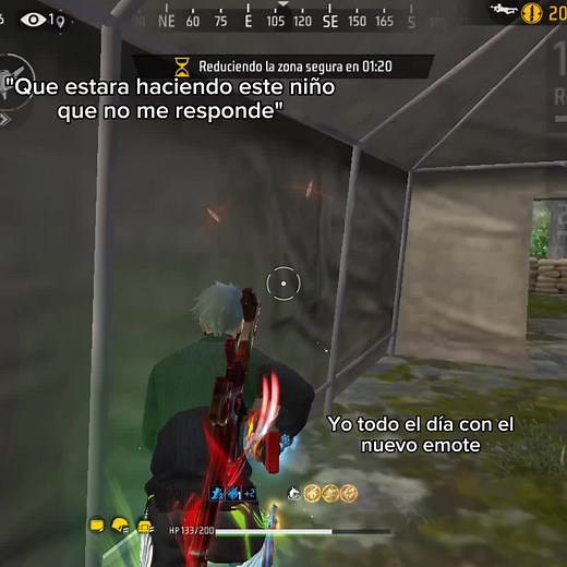 Cálmate en Free Fire con Emote Frifray