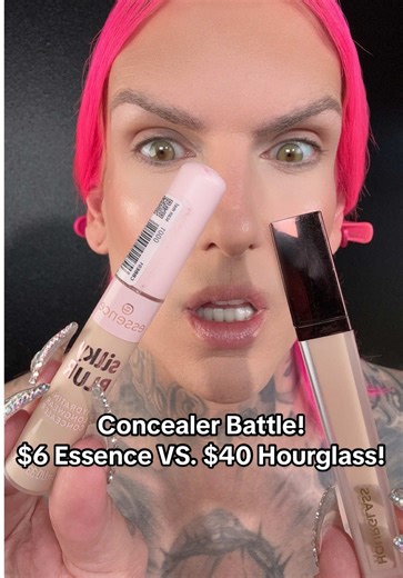 Concealer Battle: $6 Essence vs. $40 Hourglass