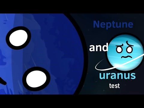 @SolarBalls | Neptune and Uranus animation test