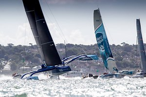 21K views · 292 reactions | Rolex Fastnet Race - Team Concise 10 takes line honours. Tony Lawson’s MOD70 trimaran crossed the finish line off Plymouth breakwater at 05:55:00 BST with a race time of 42 hours and 55 minutes. #rolexfastnetrace | Royal Ocean Racing Club | Facebook