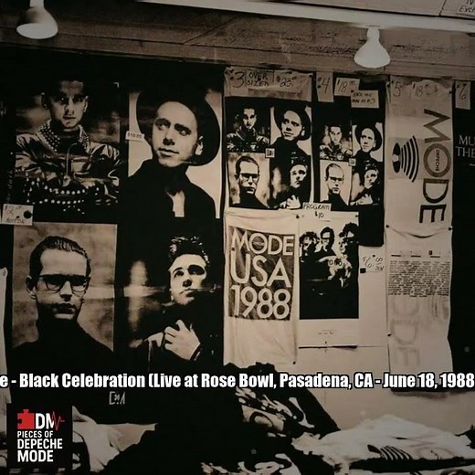 Depeche Mode – Black Celebration (Live at Rose Bowl, Pasadena, CA - June 18, 1988)