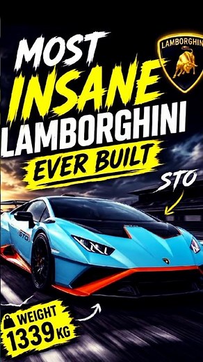 The Most Extreme Lamborghini Ever Built 🤯