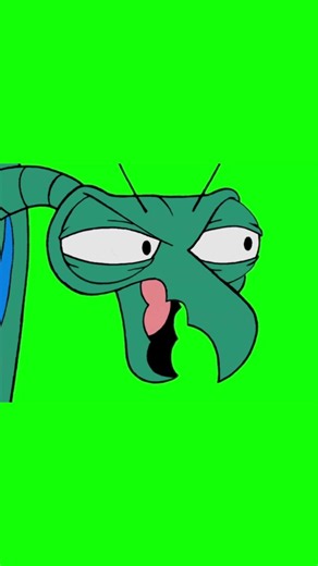 Zorak "WHAT DID YOU SAY TO ME?" — The Brak Show s2e8 green screen