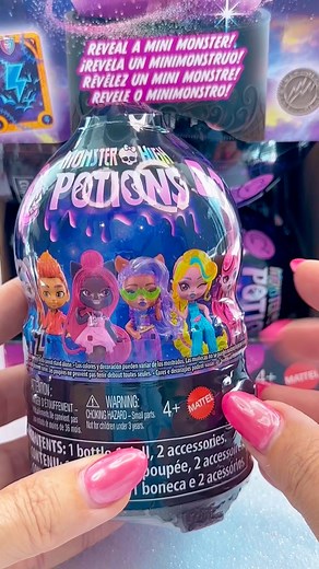Monster High Potions Crystal Ball Mini Doll 🔮 #unboxingtoys #monsterhigh #colorchange #dolls #monsterhighdolls | Viveez Mini World
