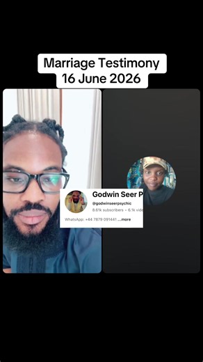 Marriage Testimony 16 June 2026