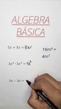 👉 Basic algebra explained easily (the step nobody told you about) 😱✏️