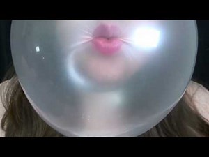 Best of Bubble Gum Blowing | Extreme Close-Ups