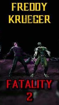 MORTAL KOMBAT 9 FREDDY KRUEGER X RAY AND FATALITIES