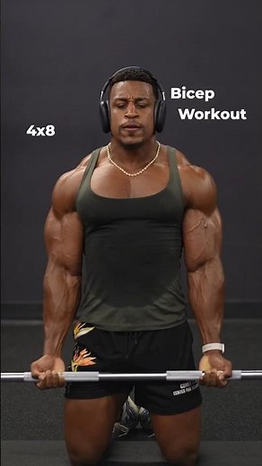 Bicep Workout | 4 Bicep Exercises For Bigger Arms 🔥