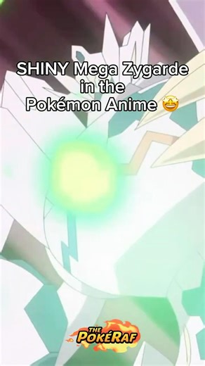 SHINY Mega Zygarde in the Pokémon Anime! #pokemon #pokemonanime