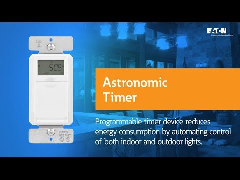 About Eaton’s Astronomic Programmable Timer