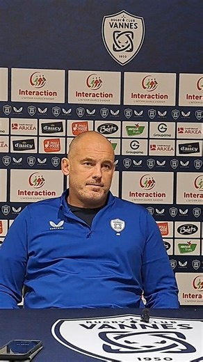 1K views · 182 reactions |  Interview de Jean-Noël Spitzer (entraîneur du RCV) lors de la conférence de presse d'après-match Vannes-Agen (36-15). #vannes #bretagne #rugby #prod2 | Actu Morbihan | Facebook