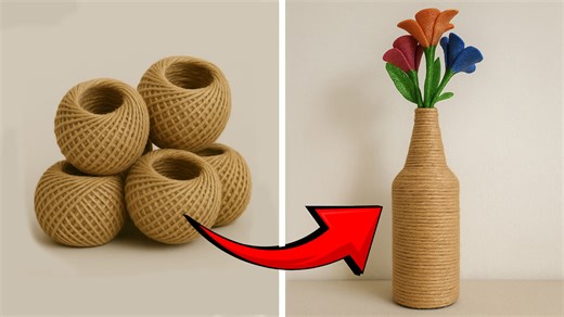 DIY Jute Craft Ideas - How to Make Craft Items from Jute