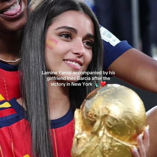 Lamine Yamal & Inés Castro Celebrate Spain's World Cup Victory in NYC! 🗽🇪🇸