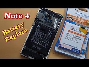 Xiaomi Redmi Note 4 Battery Replacement ||How to Replace Battery on Xiaomi Redmi Note 4 .