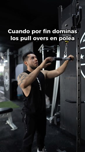 Cómo dominar los pull overs en polea #motivation #gym