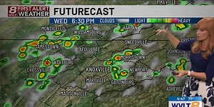 Steamy with isolated storms for now
