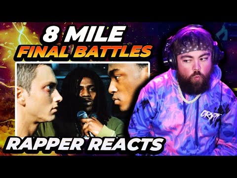 RAPPER REACTS to 8 Mile - Ending Battles (Did Eminem ACTUALLY Win?)