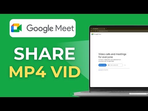 How to Share MP4 Video With Audio During Screen Sharing Google Meet 2025 Full Guide