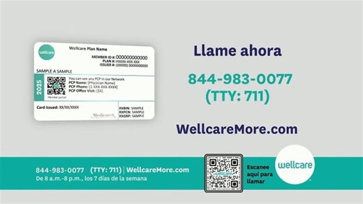 WellCare Health Plans Medicare Advantage TV Spot, 'Prima de $0 dólares y Wellcare Spendables'
