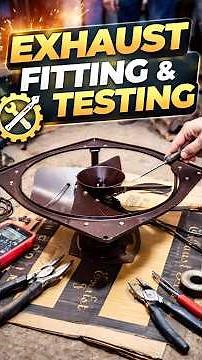 Exhaust Fan Fitting & Testing | Complete Guide 🔧 #viral #handpumpautomationmotorfixing