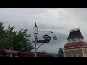 Conway Scenic Railroad's Wig-Wag Crossing Signal in High Definition