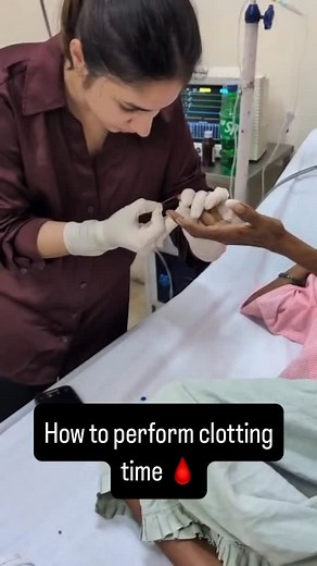 Doctor Tanvi | How to perform clotting Time🩺easy way Capillary Tube Method (Wright’s Method) 2 – 8 minutes Lee and White Method (Venous Blood) 5 – 15... | Instagram