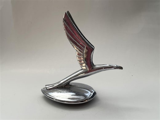 1933 Chevrolet Master Eagle Hood Ornament / Radiator Cap Fabulous Art Deco Hood Ornament - Etsy