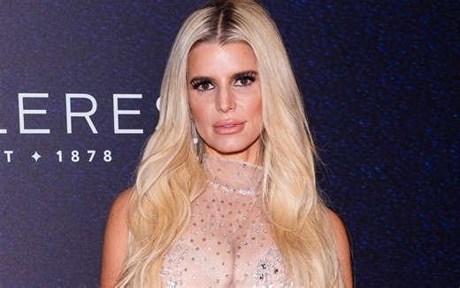 Jessica Simpson, As One Does, Celebrated Her 45th Birthday In A See-Through Dress