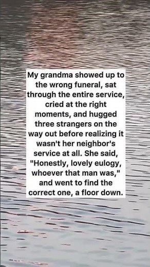 Grandma’s Funeral Mix-Up 😂 #funny #relatable #shorts