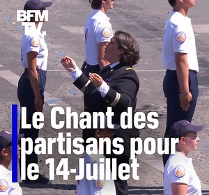 🇫🇷 Le Chant des partisans entonné pour le 14-Juillet | BFMTV
