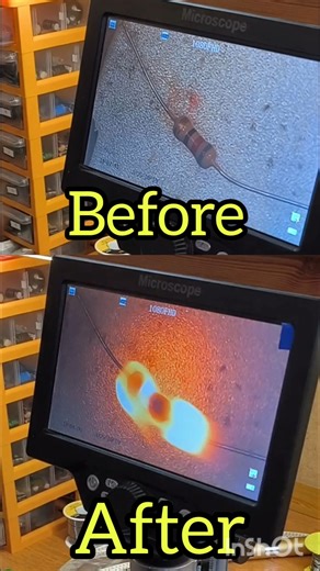 🔥⚡️🤯Exploding electronic components!Over voltage test#electronic #shorts #funny