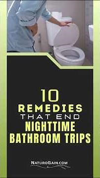 10 Natural Remedies for Enlarged Prostate to Stop Nighttime Trips