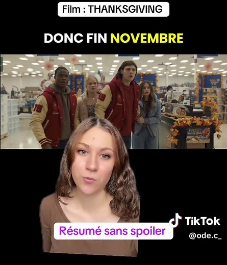 Film d'horreur Thanksgiving sur Netflix : Mon avis