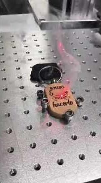 40W Galvo C02 engrave on wood from REZES laser