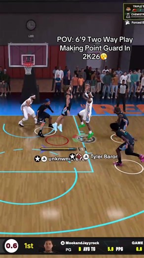 2K26: 6'9 Two Way Playmaking PG Build