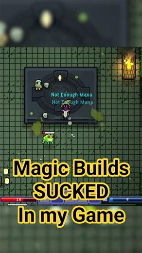 This One Fix Saved Magic Builds #magicgames #indiedev #roguelite #gamedesign #magicbuild