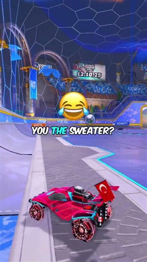 Sweating in a Sweater😂😂😂#shorts #gaming #funny #rocketleague